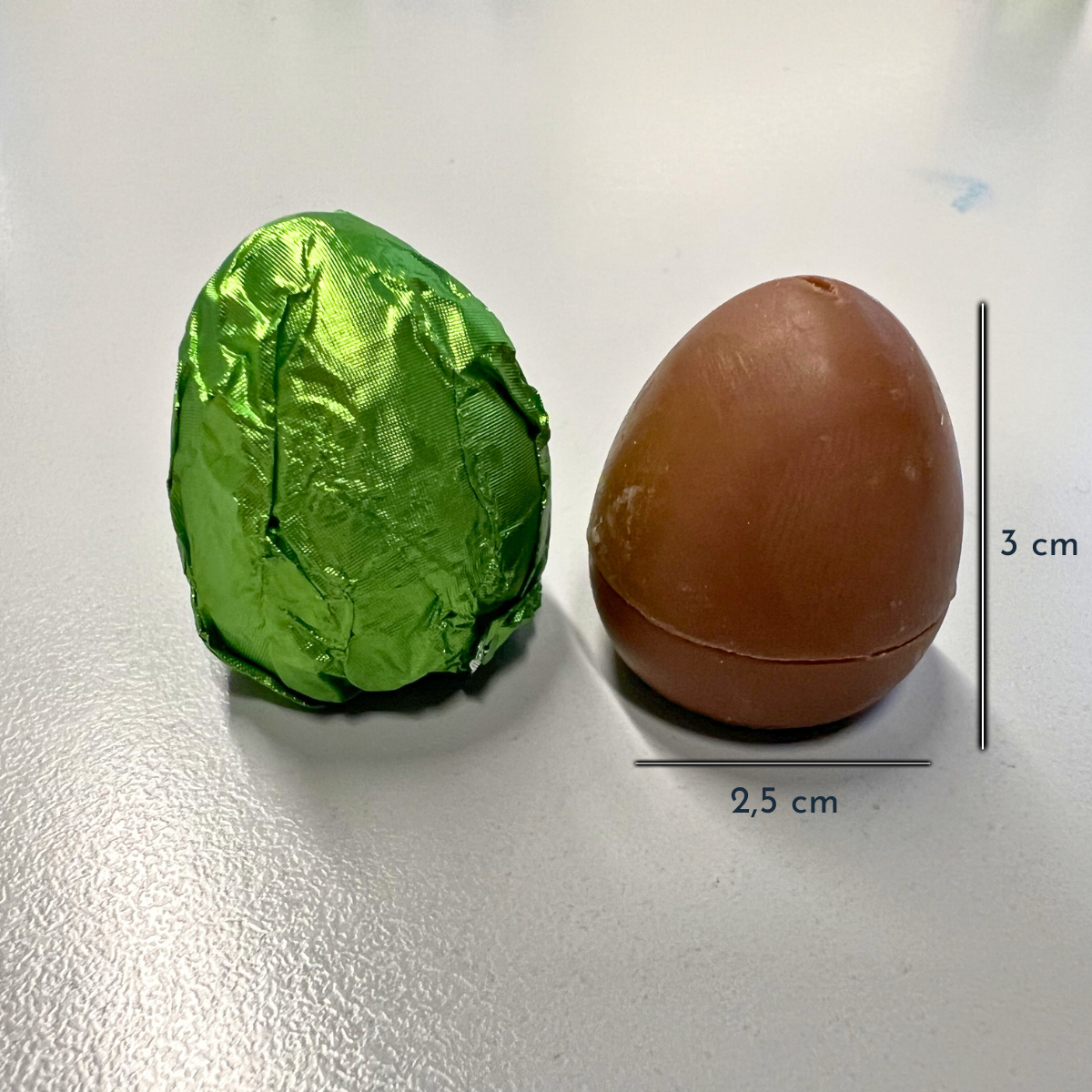 Tris di Ovetti di Cioccolato Artigianali - 3 Sacchetti da 160 gr.